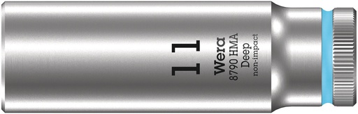 [WER_05004508001] Wera 05004508001 8790 HMA Deep 1/4" Socket, 11 X 50 mm