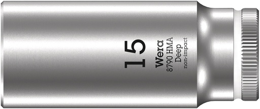 [WER_05004512001] Wera 05004512001 8790 HMA Deep 1/4" Socket, 15 X 50 mm
