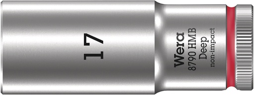 [WER_05004539001] Wera 05004539001 8790 HMB Deep 3/8" Socket, 17 X 64 mm