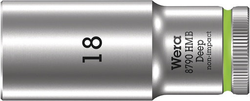 [WER_05004540001] Wera 05004540001 8790 HMB Deep 3/8" Socket, 18 X 64 mm