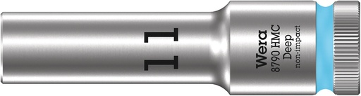 [WER_05004551001] Wera 05004551001 8790 HMC Deep Socket With 1/2" Dr, 11 X 83 mm