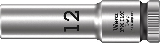 [WER_05004552001] Wera 05004552001 8790 HMC Deep Socket With 1/2" Dr, 12 X 83 mm