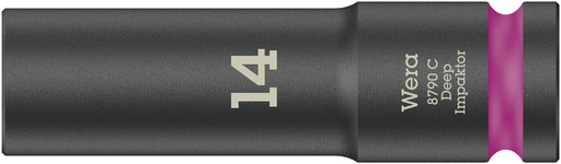 [WER_05004831001] Wera 05004831001 8790 C Impaktor Deep Socket With 1/2" Dr, 14 X 83 mm