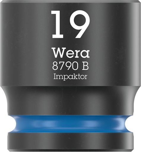 [WER_05005510001] Wera 05005510001 8790 B Impaktor Socket With 3/8" Dr, 19 X 30 mm