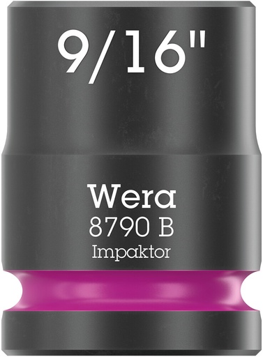 [WER_05005519001] Wera 05005519001 8790 B Impaktor Socket With 3/8" Dr, 9/16" X 30 mm