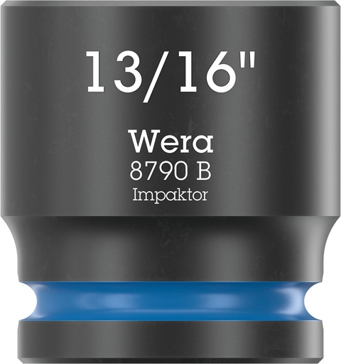 [WER_05005523001] Wera 05005523001 8790 B Impaktor Socket With 3/8" Dr, 13/16" X 32 mm