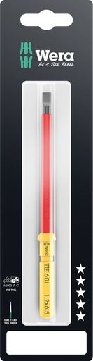 [WER_05006555001] Wera 05006555001 KK VDE 60 i 1,2 x 6,5 x 157 mm TIE SB