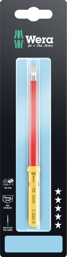 [WER_05006576001] Wera 05006576001 KK VDE 3060 i 1,2 x 6,5 x 157 mm TIE SB