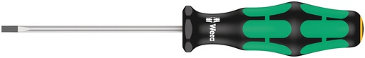 [WER_05008007001] Wera 05008007001 335 Screwdriver For Slotted Screws, 0.4 X 2.5 X 75 mm