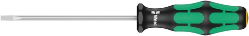 [WER_05008015001] Wera 05008015001 335 Screwdriver For Slotted Screws, 0.6 X 3.5 X 100 mm