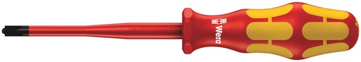 [WER_05020134001] Wera 05020134001 165 ISS PZ/S VDE Insulated Screwdriver With Reduced Blade Diameter For PlusMinus Screws (Pozidriv/Slotted), # 2 X 100 mm