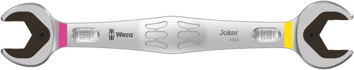 [WER_05020260001] Wera 05020260001 6002 Joker Double Open-Ended Wrenches, 20 X 22 X 260.5 mm