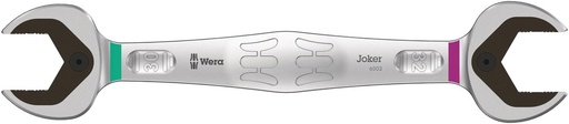 [WER_05020264001] Wera 05020264001 6002 Joker Double Open-Ended Wrenches, 30 X 32 X 305 mm