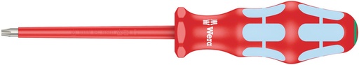 [WER_05022765001] Wera 05022765001 3167 I VDE-Insulated TORX® Screwdriver, Stainless Steel, TX 25 X 100 mm