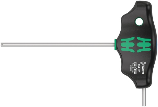[WER_05023334001] Wera 05023334001 454 HF T-Handle Hexagon Screwdriver Hex-Plus w/Holding Function, 3 X 100 mm
