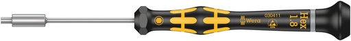 [WER_05030411001] Wera 05030411001 1569 ESD Nut Driver Kraftform Micro, 1.8 X 60 mm