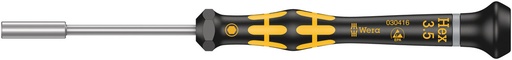 [WER_05030416001] Wera 05030416001 1569 ESD Nut Driver Kraftform Micro, 3.5 X 60 mm