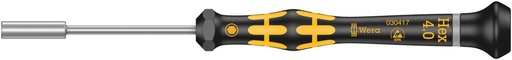[WER_05030417001] Wera 05030417001 1569 ESD Nut Driver Kraftform Micro, 4 X 60 mm