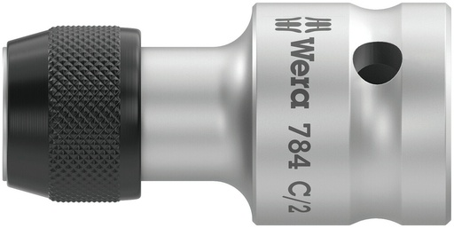 [WER_05042768001] Wera 05042768001 784 C 1/2" Adaptor With Quick-Release Chuck, 784 C/2 X 5/16" X 50 mm