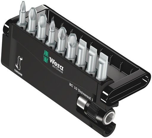 [WER_05056161001] Wera 05056161001 Bit-Check 10 Universal 1, 10 Pc