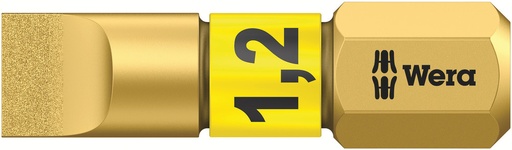 [WER_05056176001] Wera 05056176001 800/1 BDC Bits, 1.2 X 6.5 X 25 mm