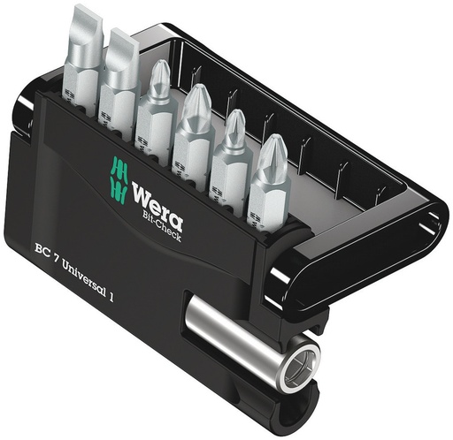 [WER_05056295001] Wera 05056295001 Bit-Check 7 Universal 1, 7 Pc