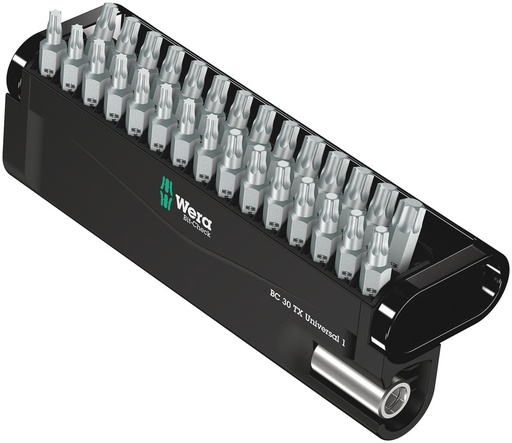 [WER_05057908001] Wera 05057908001 Bit-Check 30 TX Universal 1, 30 Pc