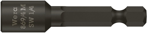 [WER_05060429001] Wera 05060429001 869/4 M Nutsetters, Magnetic, 1/4" X 50 mm