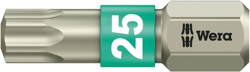[WER_05071035001] Wera 05071035001 3867/1 TS TORX® Bits, Stainless, TX 25 X 25 mm