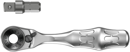 [WER_05073230001] Wera 05073230001 8001 A Zyklop MINI 1 Bit Ratchet ¼" SB With ¼" Dr, 2 Pc