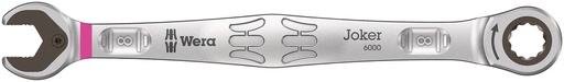 [WER_05073268001] Wera 05073268001 6000 Joker Ratcheting Combination Wrenches, 8 X 144 mm