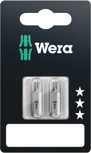 [WER_05073309001] Wera 05073309001 855/1 Z SB Bits, PZ 2 X 25 mm, 2 Pc