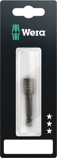 [WER_05073509001] Wera 05073509001 869/4 M SB Nutsetters, Magnetic, 1/4" X 50 mm