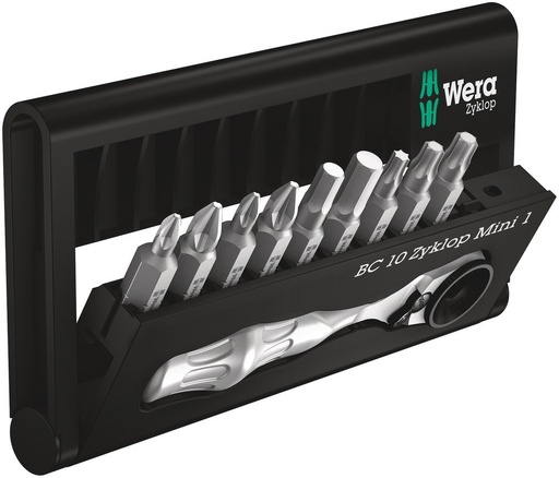 [WER_05073645001] Wera 05073645001 Bit-Check 10 Zyklop MINI 1, 10 Pc