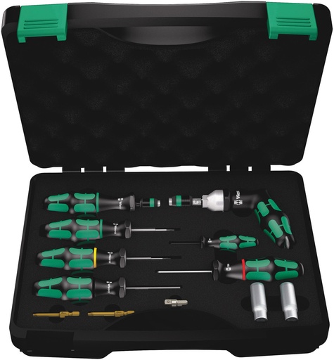 [WER_05074746001] Wera 05074746001 7443/12 Assembly Set For Tire Pressure Control Systems, 12 Pc