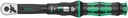Wera 05075610001 3/8" Dr Click-Torque B 1 Torque Wrench With Reversible Ratchet, 8-36 ft-lb, 10-50 Nm