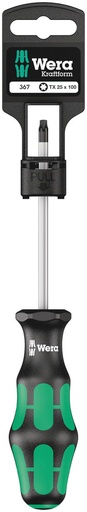 [WER_05100063001] Wera 05100063001 367 SB Screwdriver For TORX® Screws, TX 25 X 100 mm