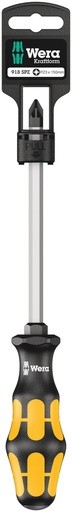 [WER_05100082001] Wera 05100082001 918 SPZ SB Screwdriver For Pozidriv Screws, PZ 3 X 150 mm