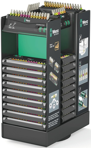 [WER_05100225001] Wera 05100225001 Display Bit-Checks Wood TORX® HF, 46 Pc