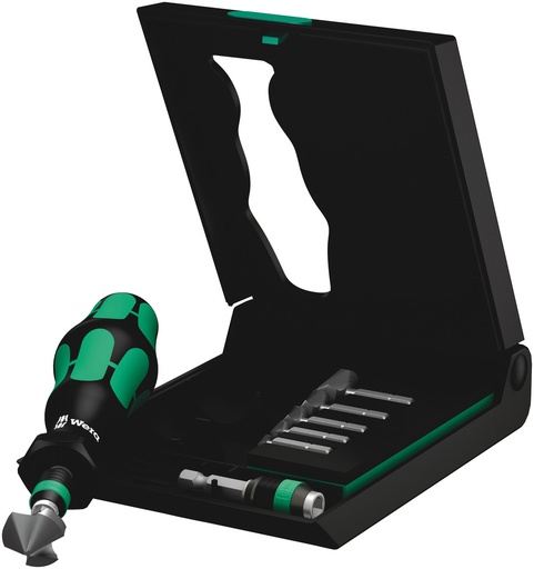 [WER_05104650001] Wera 05104650001 846/8 3-Flute Countersink Bits Set, 8 Pc