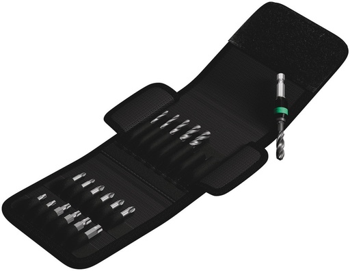 [WER_05104652001] Wera 05104652001 848/851/867/19 Metal Twist Drill Bits and Bits Set, 19 Pc