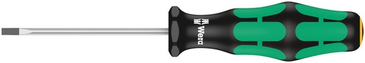 [WER_05110000001] Wera 05110000001 335 Screwdriver For Slotted Screws, 0.4 X 2.5 X 60 mm