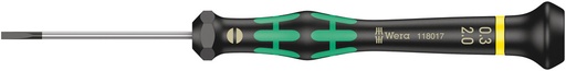 [WER_05118017001] Wera 05118017001 2035 Screwdriver For Slotted Screws For Electronic Applications, 0.30 X 2 X 50 mm