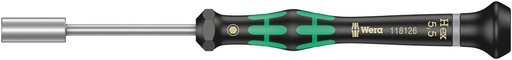 [WER_05118126001] Wera 05118126001 2069 Nut Driver For Electronic Applications, 5.5 X 60 mm