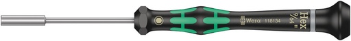 [WER_05118134001] Wera 05118134001 2069 Nut Driver For Electronic Applications, 9/64" X 60 mm