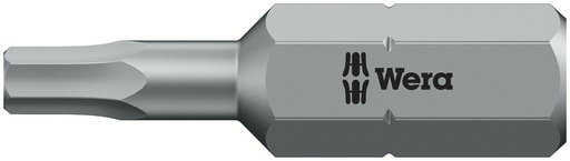 [WER_05135072001] Wera 05135072001 840/1 Z Bits, 3/32" X 25 mm