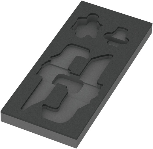 [WER_05137340001] Wera 05137340001 9840 Foam Insert L-Key Set 1, Empty, 172 X 30 X 392 mm