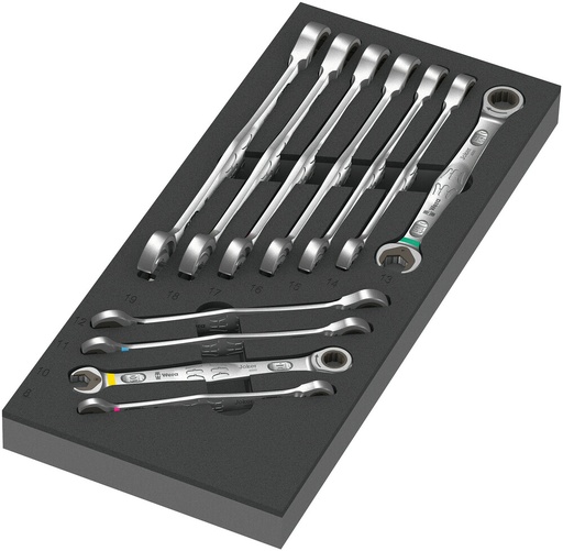[WER_05150120001] Wera 05150120001 9730 Foam Insert 6000 Joker Set 1, 11 Pc