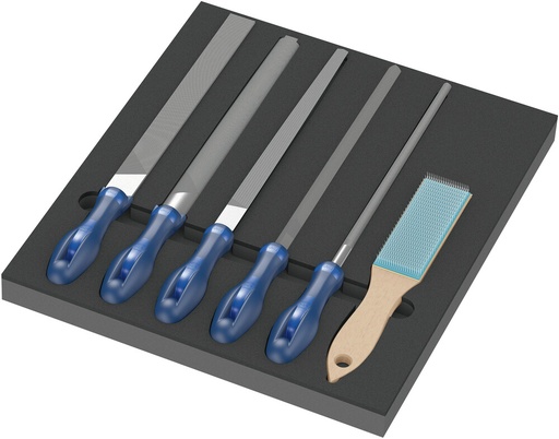 [WER_05150183001] Wera 05150183001 9783 Foam Insert PFERD File Set 1, 6 Pc