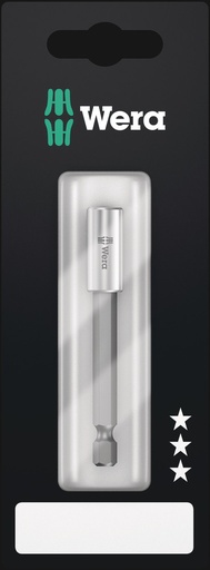 [WER_05160924001] Wera 05160924001 899/4/1 S Universal Bit Holder With Strong Retaining Ring, 1/4" X 75 mm